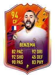 Here's what you need to know about the. Fifa 21 Headliners Karim Benzema Upgrade Confirmed Ratings Review Totw More