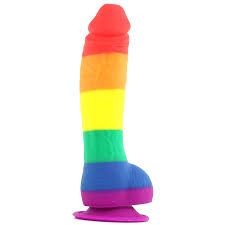 Pride Edition 6 Dildo Rainbow from NS Novelties