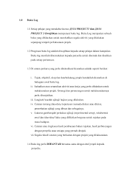 Format buku log maklumat yang perlu dimasukkan di dalam buku log aktiviti pelaksanaan projek pelajar: Buku Log Jilid R1