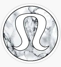 Black And White Brand Stickers Pin By Louis Dell Ermo On Ltc Sports Group In 2020 Brand Stickers Marble Sticker Lululemon