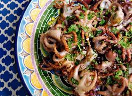 Baby Octopus With Garlic And Parsley Foodsessed Delicious Healthy Recipes Baby Octopus Healthy Cooking
