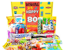 Help him document his lifetime of stories with our special bound memory book that asks provocative questions to stir the memory, or reminisce with a bound book of see all our 80th birthday gifts to find the best one for the octogenarian on your list. Woodstock Candy 80th Birthday Gifts For Women Men Classic 1940 Candy Pack For 80 Years