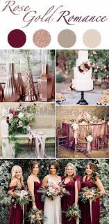 Rose Gold Romance Perfect Winter Wedding Color Schemes Weddings Wedding Marriage Wedding Wedding Color Schemes Winter Winter Wedding Colors Wedding Colors