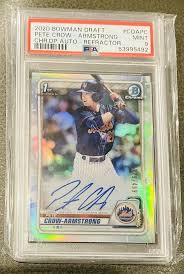 He signed with the team for a $3.36 signing bonus, the exact slot value assigned. Ebay Auction Item 114721964099 Baseball Cards 2020 Bowman Draft Chrome Draft Picks Autographs