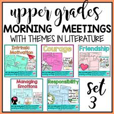 Teachers want ways to connect with their students during remote learning. How To Justify The Time Spent In Your Upper Elementary Morning Meeting Tarheelstate Teacher