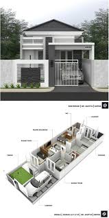 10 Denah Rumah Minimalis 3 Kamar Tidur 1 Lantai 2020 Beserta Keterangannya Dekor Rumah Di 2020 Denah Rumah Rumah Minimalis Rumah
