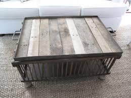 However, you can customize it for your home by using wooden legs to make it a fully wooden coffee table. Chicken Coop Coffee Table Diy Scavenger Chic