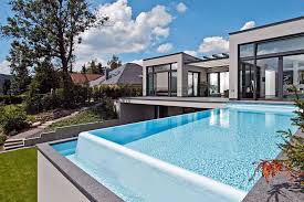 Absolutes Highlight Becken Mit Uberlaufrinne J D Schwimmbad Bau Design Veltmann Gmbh Tom Philippi Schwimmbad Outdoor Decor Outdoor Pool