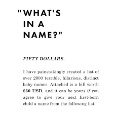 Hair that grows near your 'danger area'! Two Thousand Baby Names Determining Your Child S Lifelong By Jason Gardner Medium