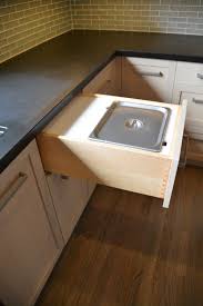 Composting Drawer It Seems Like There Is A Lot Of Wasted Space With This Drawer But I Like The Idea In 2020 Eichler Kitchen Kitchen Storage Home Kitchens