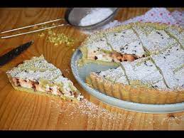 Crostata al pistacchio e ricotta. Crostata Pistacchio E Ricotta Pistachio And Ricotta Tart Recipe Youtube