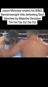 Jason Moloney Vs Saul Sanchez Results