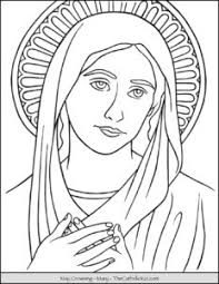 Check spelling or type a new query. May Crowning Coloring Page Mary The Catholic Kid Catholic Coloring Pages And Games For Children