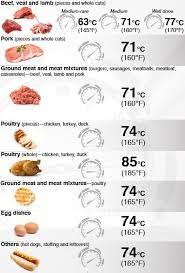 12 Best Meat Temperature Chart Images In 2019 Meat