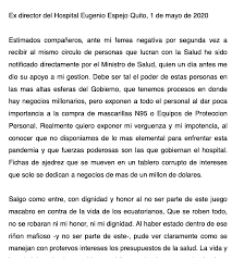 El cartel del quito extreme festival decía que comenzaría a las . Rither Pacheco ð—–ð—²ð˜€ð—®ð—» ð—® ð—±ð—¶ð—¿ð—²ð—°ð˜ð—¼ð—¿ ð—±ð—² ð—›ð—¼ð˜€ð—½ð—¶ð˜ð—®ð—¹ ð—½ð—¼ð—¿ ð—»ð—¼ ð—¾ð˜‚ð—²ð—¿ð—²ð—¿ ÙÙŠØ³Ø¨ÙˆÙƒ