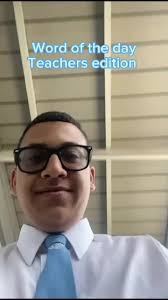 Word of the day ( Teachers Edition ).🤣❤. #wordofthedaychallenge  #tiktoksouthafrica #SAMA28