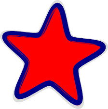 Check spelling or type a new query. Download Hd Clipart Star Red Star Blue Outline Transparent Png Image Nicepng Com