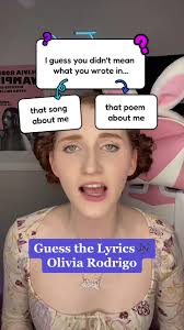 Guess The Olivia Rodrigo Song by Opposite Word