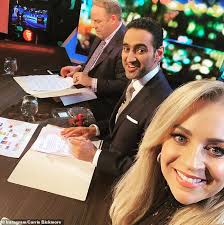Carrie Bickmore's The Project co-host Waleed Aly publicly backs her ex  Chris Walker