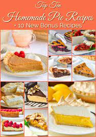 Maybe you would like to learn more about one of these? Our Top Ten Pie Recipes 10 Tasty New Bonus Recipes For Thanksgiving