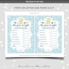 The price is right is one such baby shower game. The Price Is Right Baby Shower Game Editable Hands In The Attic