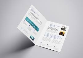 Editorial tri fold brochure mockup. Free A4 Bifold Mockup Template Free Mockup