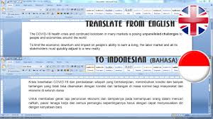 Kevin john downing dari city university of hong kong pada… Translate English To Indonesian Or Bahasa Indonesia To English By Kreatas Fiverr
