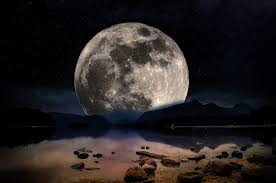 Sticking firmly is not easy to drop. Full Moon Night Time Landscape Night Sky Stars Lake Piqsels