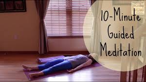 10 Minute Guided Meditation Savasana Deep Relaxation Bedtime Yoga Relaxation Youtube