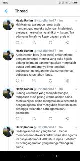 Browse the user profile and get inspired. Ajar Naik Isu Ateis Baru Baru Ni Rasa Terpanggil Nak Facebook