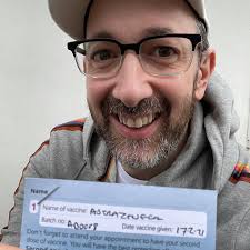 First jab done. Who'd have thought offending people