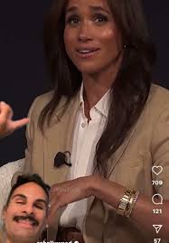 Meghan Swatting Harrys Hand Time Summit