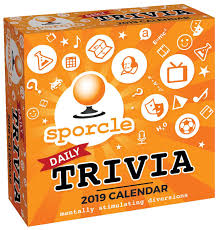 Geography, history, sports, music, tv and more! Sporcle 2019 Day To Day Calendar Sporcle Com 9781449492175 Amazon Com Books
