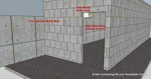 Safe Room Tornado Safe Room Concrete Block Walls