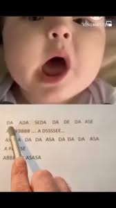 Sweet Baby Singing 'Ada Da Da'