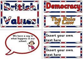 Free Printable British Values Display Set For Schools Printable Teaching Resources British Values Display British Values