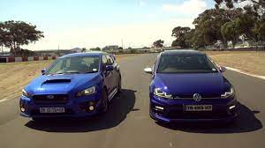 Drag Race Vw Golf 7 R Vs Subaru Sti Subaru Subaru Sti Subaru Wrx Sti