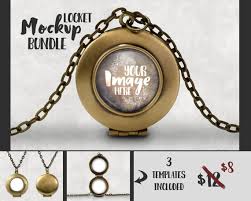 Round Locket Pendant Mockup Template By Styledproductmockups Round Locket Jewelry Photography Locket