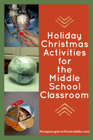 Fun Christmas Middle School Teaching Ideas For The Last Days Before Winter Break High School English Lessons Classroom Christmas Activities Teaching Schools