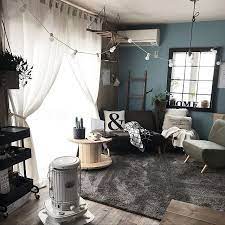 部屋全体 diy ledライト 100均 リメイク などのインテリア実例 2018 01 19 13 40 09 roomclip ルームクリップ ソファ 配置 インテリア リビング インテリア