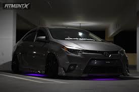2015 toyota corolla s cvt 50th anniversary special edition. 2015 Toyota Corolla S With 18x9 5 Esr Sr06 And Toyo Tires 215x35 On Coilovers 322791 Fitment Industries