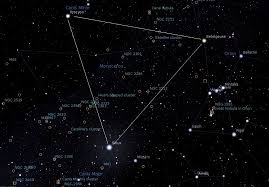 Winter Triangle Constellation Guide