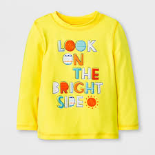 Baby Boys Long Sleeve Rash Guard Cat Jack Yellow 18m Boy S Long Sleeve Rashguard Boys Long Sleeve Rash Guard