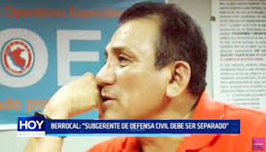 MPT: Regidor Berrocal sostiene que subgerente de Defensa Civil debe ser  separado