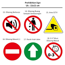 Logo dilarang merokok hd transparant, hd png download is free transparent png image. Jual Stiker Dilarang Prohibition Sign Tanda Logo Ehs Safety Cctv Buang Sampah Panah Jalan Masuk Anak Balita Di Lapak Epinidit House Bukalapak