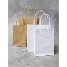 Tambahkan kecerian para tetamu anda dengan memberi cenderahati sebagai tanda terima kasih dan kenangan. 100pcs Kraft Twisted Handle Paper Bag Goodies Bag Siz