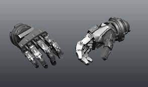 Fi Robot Hand 3d Cgtrader Robot Hand Robots Drawing 3d Model