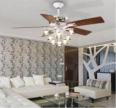 For rooms between 75 and 144 square feet, your ceiling fan should have a diameter of 36 to 42 inches. Living Room Decorative Ceiling Fan Lights Ledgoods