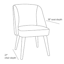 Cora Dining Chair In 2020 Contemporary Dining Room Furniture Dining Room Contemporary Modern Dining Chairs