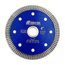 Diamant sägeblatt set 5 tlg. Shdiatool Diamant Trennscheibe X Mesh Turbo Felge Segment Heissgepresst Gesintertes Kreissageblatt Fur Fliesen Marmor Durchmesser 105 Mm Amazon De Gewerbe Industrie Wissenschaft